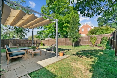 Fully fenced in rear yard for added privacy.
