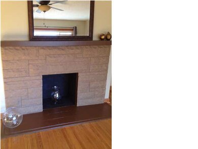 Beautiful original hardwood floors and bedford sto