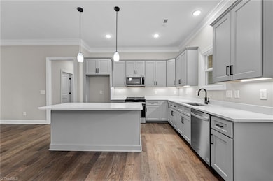 Please note, this Photo is from a recent property built in the neighborhood representation and not an actual photo of the listed home. Fit and finish will be similar.This picture is an example of a previous new construction from the same house plan: Houseplans.com plan 430-245