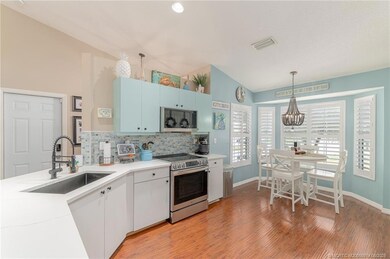 View of Kitchen from Dinning Room