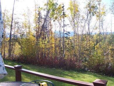 Back view off deck
