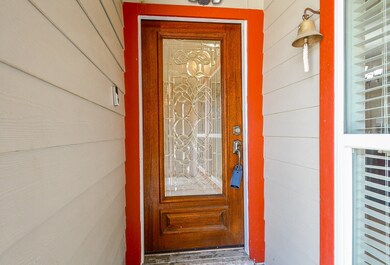 Main entrance door