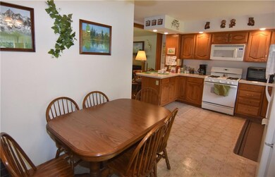 Kitchen with access to the garage