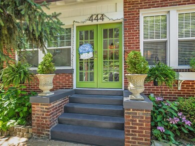 444 - lucky number for whomever is the next resident. French door entry to a shabby-chic sun room and then leads to the rest of this delightful abode.