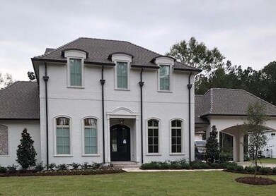 Two story with custom gutters and walk to front do