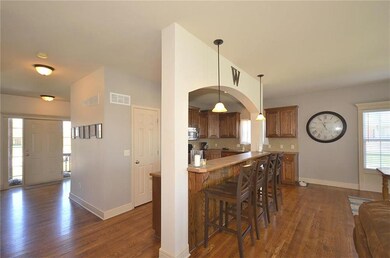 Light and bright foyer