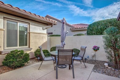 Prvate front patio to casita