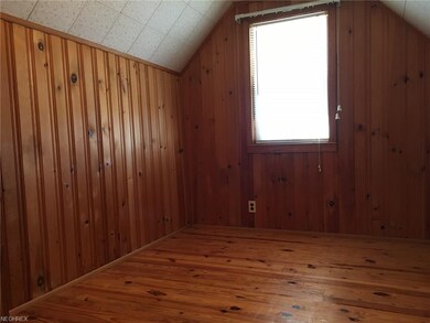 Large  dormer off of the second floor bedroom.