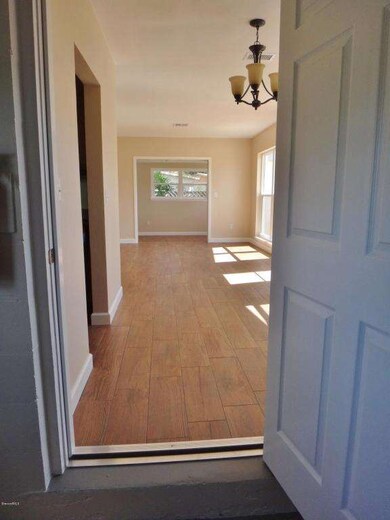 View of Living/Dining from Garage
