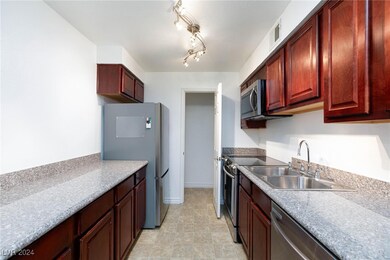 kitchen with stainless steel appliances