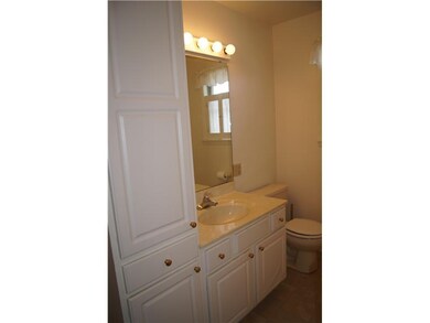 Full Bath. The full bath offers plenty of cabinet 