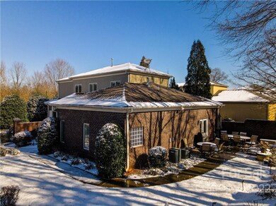 Rear of home. Patio area.