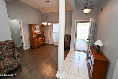 Front Door & Dining Room