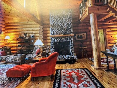 Stone Fireplace