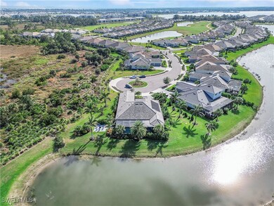 Bird's eye view with a residential view and a wate