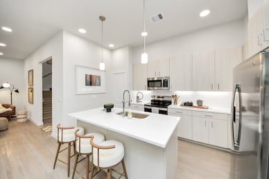 Stylish Island kitchens and open concept floor pla