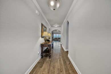 Spacious entry