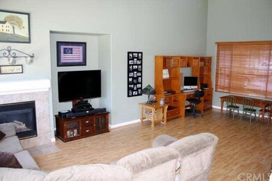 Living Room with Laminate Floors