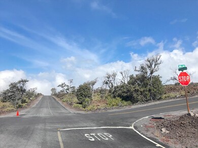 From the stop sign on Outrigger at Iwalani