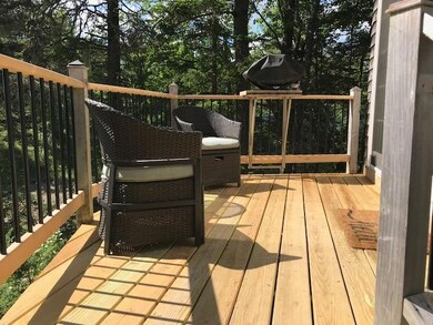 Deck facing Mill Cove.