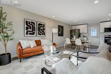Main living room with an open flow.