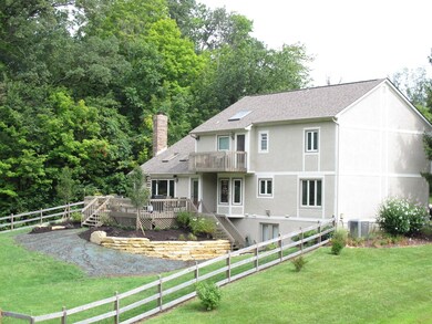 Rear view of the yard