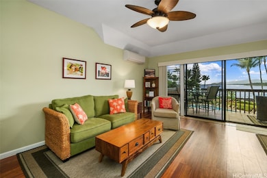 Living room with view