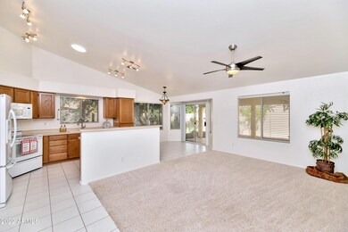 Family rm towards kitchen