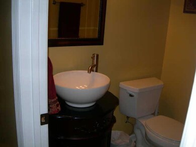 Half bath off entry