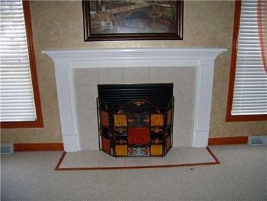 Family Room. Gas Fireplace.