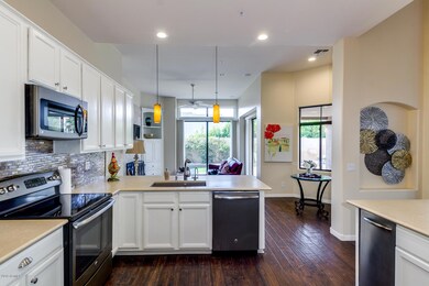 Kitchen opens to Family Rm & Nook