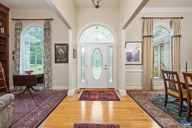 The grand feeling of this Georgian style home cont