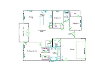 1085 Arrowhead Floorplan