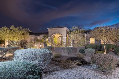 Front of home at Twilight
