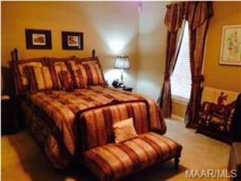 Master suite with plenty of room for a king size b
