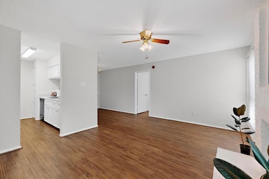 Bright open floor plan. 