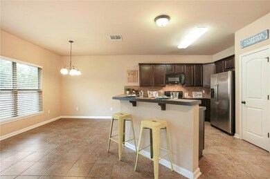 Dining and kitchen