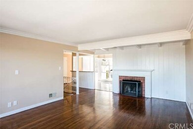 LIVING ROOM LOOKING TOWARDS DINING AREA / WITH FIR