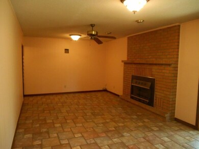 Second living area adjoins the kitchen and dining