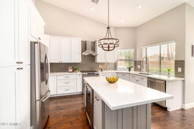 Quartz Counters, Wine Fridge