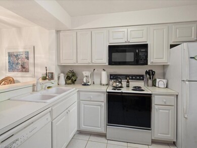 Updated eat-in kitchen has tile flooring, Whirlpoo