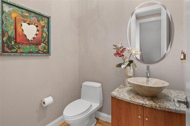 Main floor powder room
