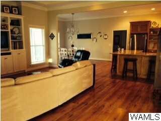 Huge open floor plan
