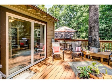 Deck off of heated florida room