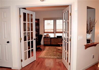 First floor office - french door entry