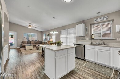 Kitchen to living