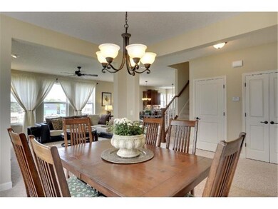 Gracious formal dining space