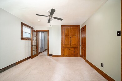 Dining Room with built-in cabinet