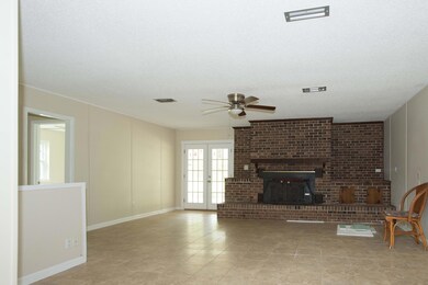 Brick Hearth Fireplace