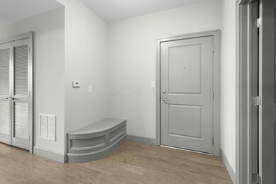 Entry with built in bench